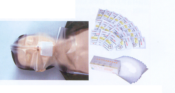 一次性CPR训练屏障消毒面膜